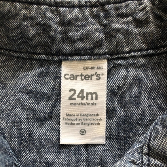 Toddler Outfit - Two Pieces - Sailor - Anchors - Whales - Size 24M - Carter's - Picture 4 of 4